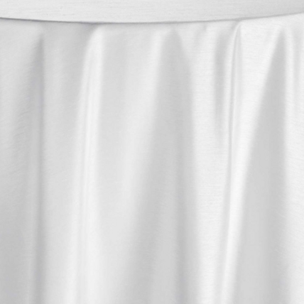 WHITE SHANTUNG SATIN